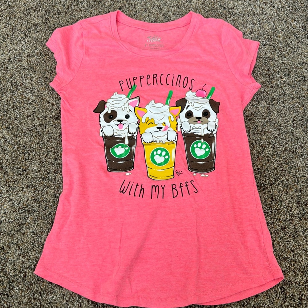 Super cute puppy soft tee